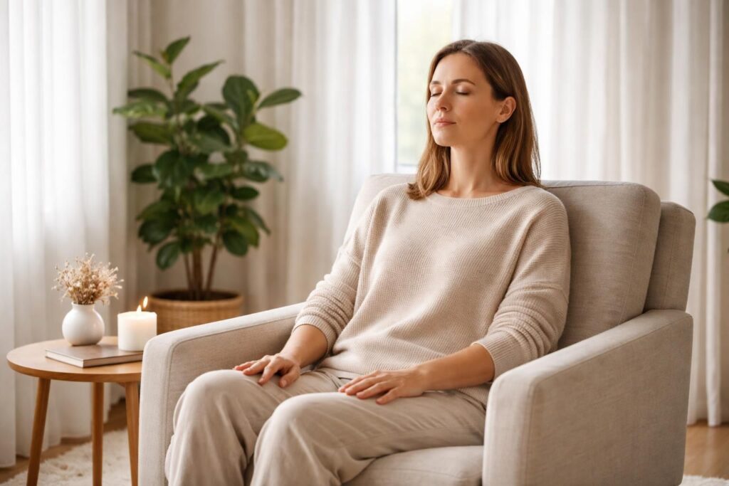 découvrez un exercice simple d'auto hypnose pour débuter facilement et vous relaxer efficacement au quotidien.