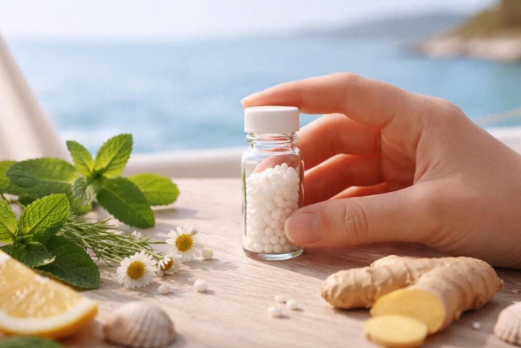 découvrez quelles granules homéopathiques choisir pour prévenir le mal de mer et éviter les nausées lors de vos voyages en bateau.