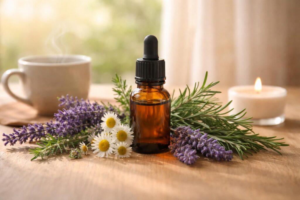 découvrez quelles huiles essentielles utilisent des fragrances apaisantes pour réduire le stress et favoriser la détente de l'esprit.