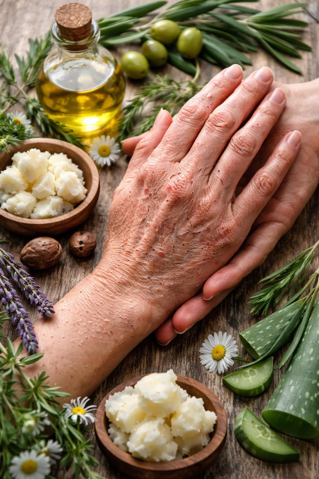 découvrez des remèdes de grand-mère efficaces pour apaiser et nourrir les mains très sèches, retrouver une peau douce et hydratée naturellement.