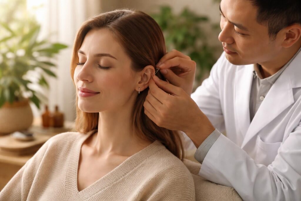 découvrez comment l'acupuncture de l’oreille peut devenir votre allié efficace pour réduire le stress au quotidien et améliorer votre bien-être global.