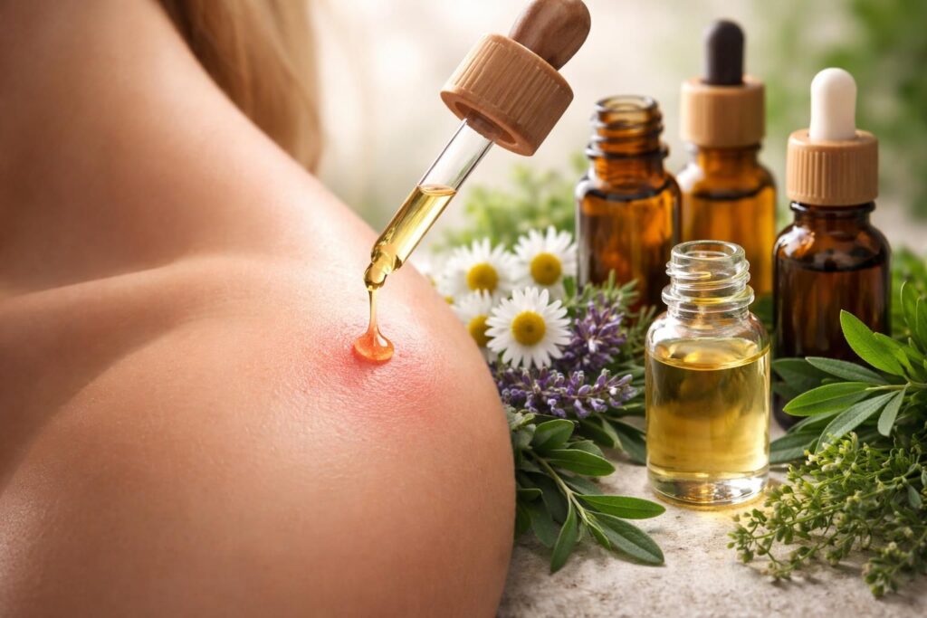 découvrez les remèdes naturels à base de boutons et d'huiles essentielles pour apaiser efficacement la peau irritée et retrouver confort et douceur au quotidien.
