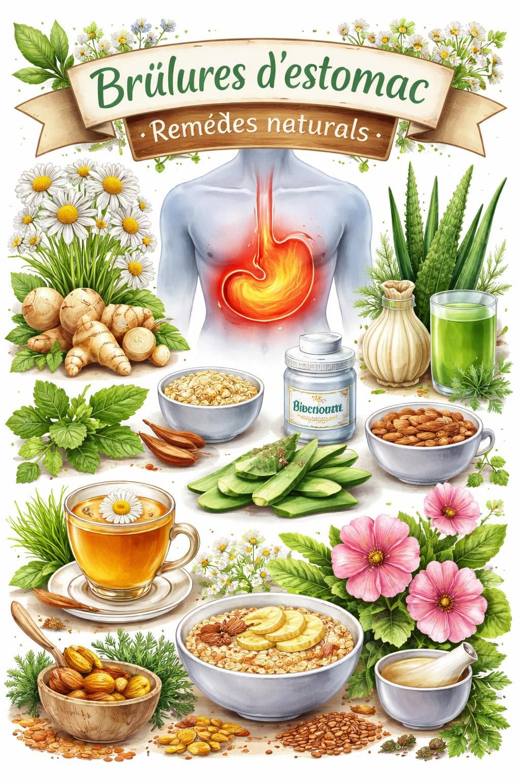 découvrez quels remèdes de grand-mère sont efficaces pour soulager les brûlures d'estomac et retrouver un confort digestif naturellement.