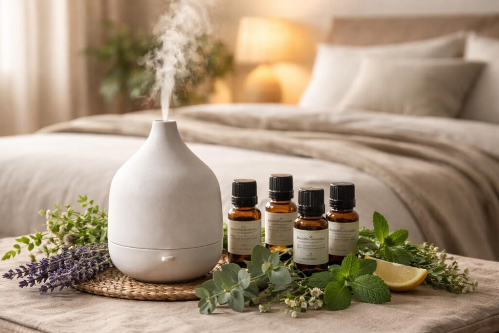 découvrez comment les huiles essentielles peuvent réduire le ronflement et favoriser des nuits apaisées grâce à des solutions naturelles efficaces.