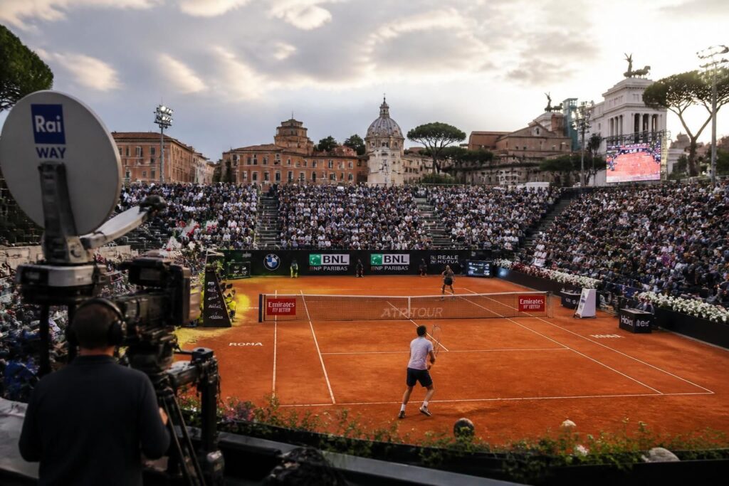 découvrez où regarder en direct la diffusion tv du tournoi atp rome 2026 et ne manquez aucun match de ce prestigieux événement de tennis.