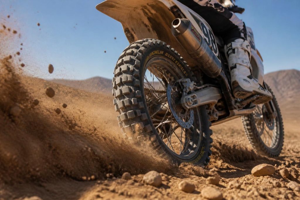 découvrez notre avis complet et les caractéristiques détaillées des pneus michelin desert race, spécialement conçus pour la moto tout-terrain. performance, durabilité et adhérence au rendez-vous.