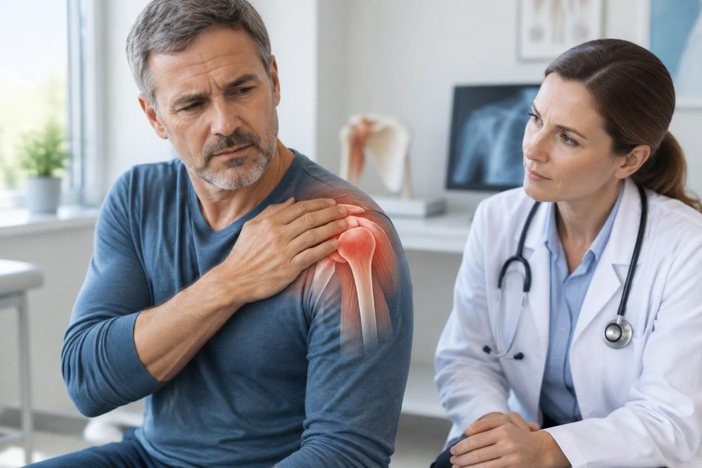 douleur à l’épaule gauche : découvrez les causes fréquentes, les symptômes à surveiller et quand consulter un médecin.