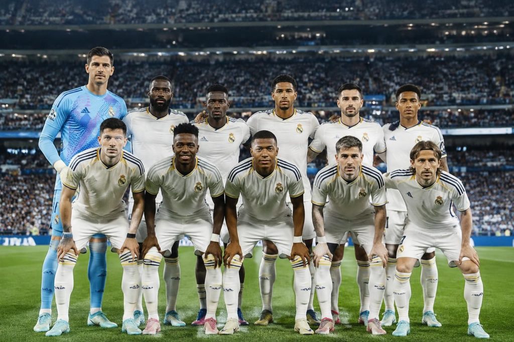 découvrez l’effectif du real madrid pour 2024-2026 : joueurs, postes et composition de l’équipe pour suivre les stars et les nouveaux talents.